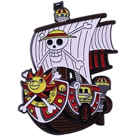 One Piece Thousand Sunny Boat Enamel Pin